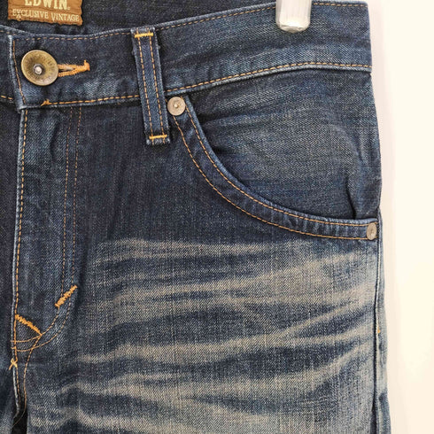 エドウィン EDWIN EXCLUSIVE VINTAGE ユーズド加工 デニムパンツ メンズ 32