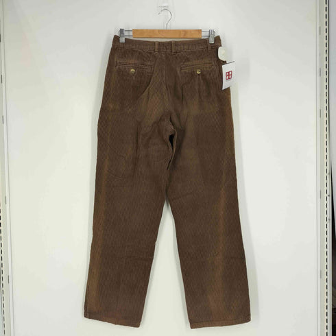 BLUE ZONE 2タック コットン コーデュロイパンツ メンズ W33 L32