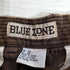 BLUE ZONE 2タック コットン コーデュロイパンツ メンズ W33 L32