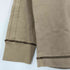 バーバリーブルーレーベル BURBERRY BLUE LABEL ホースロゴ 刺繍 エポレット 襟ノバチェック ヘンリーネック スウェット レディース import:M