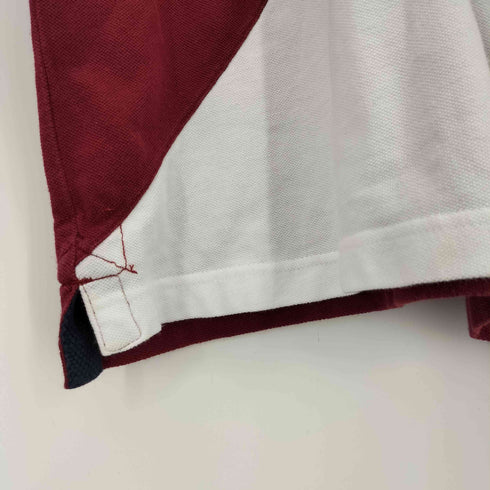 トミーヒルフィガー TOMMY HILFIGER ロゴ刺繍 マルチカラー S/S ポロシャツ メンズ import:M
