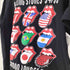 ロックイェア rock yeah UOOOOO LOUNGE TOUR 94/95 リップタン 国旗 プリント S/S Tシャツ バンド Tシャツ メンズ