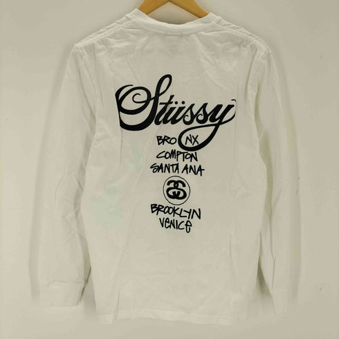 ステューシー Stussy WORLD TOUR L/S Tee メンズ JPN:M