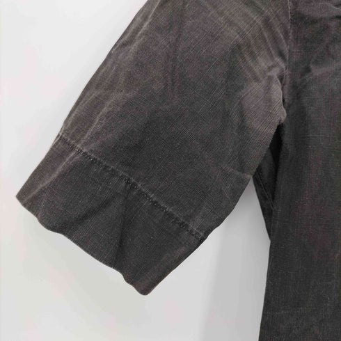 スーパーハッカ SUPER HAKKA S/S ジップアップ シャツ ワンピース レディース