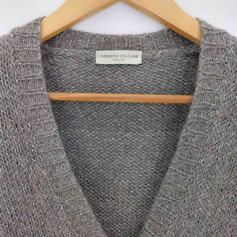 ロベルトコリーナ ROBERTO COLLINA イタリア製 モヘア混 カーディガン レディース import:S