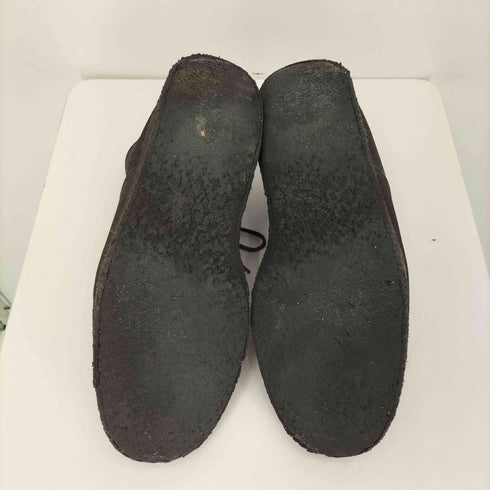 イッセイミヤケ ISSEY MIYAKE 黒タグ クレープソール チャッカブーツ クラック加工 メンズ JPN:25.5