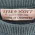 ライルアンドスコット LYLE&SCOTT カシミヤタッチ ウールケーブルニット メンズ L