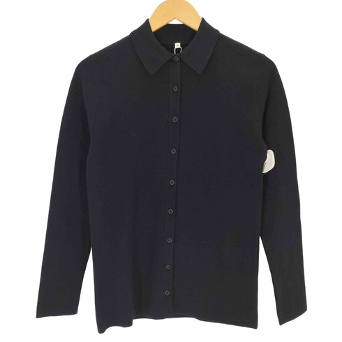ムジラボ MUJI labo ダブルフェイス ニットシャツ レディース JPN:M