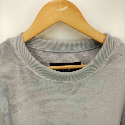 エーケイエム AKM 22AW DROP SHOULDER BACK LOGO CREW カットソー メンズ JPN:M