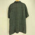 MARC EDWARDS 90s シルク100 総柄チェックシャツ メンズ XL