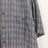 MARC EDWARDS 90s シルク100 総柄チェックシャツ メンズ XL