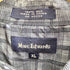 MARC EDWARDS 90s シルク100 総柄チェックシャツ メンズ XL