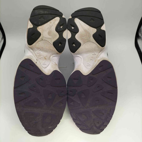 ナイキ NIKE AIR MAX 2 LIGHT WHITE BLACK COURT PURPLE レディース JPN:24.5