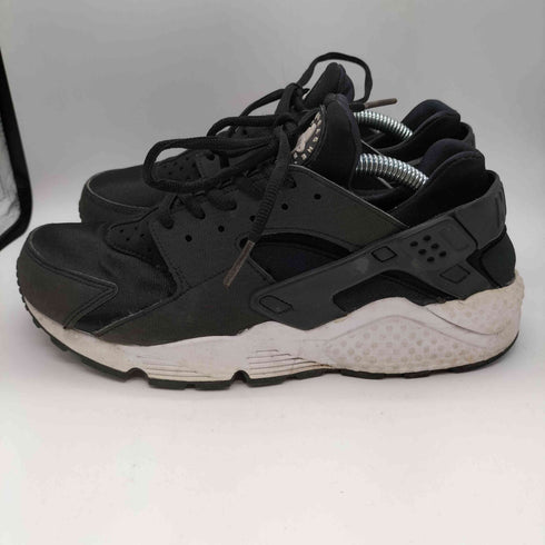ナイキ NIKE WMNS AIR HUARACHE RUN BLACK BLACK WHITE レディース 25