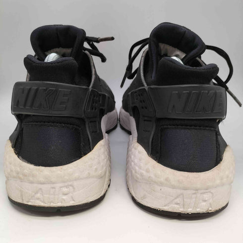 ナイキ NIKE WMNS AIR HUARACHE RUN BLACK BLACK WHITE レディース 25