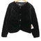 ザラ ZARA キルティングベルベットジャケット レディース L