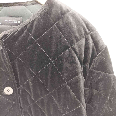 ザラ ZARA キルティングベルベットジャケット レディース L