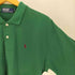 ポロバイラルフローレン Polo by RALPH LAUREN ポニー 刺繍 ポリ コットン L/S ポロシャツ メンズ import:S