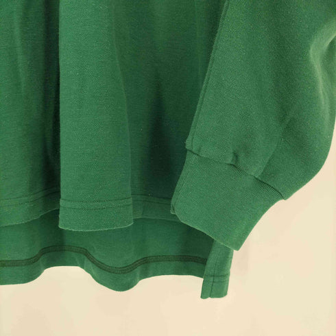 ポロバイラルフローレン Polo by RALPH LAUREN ポニー 刺繍 ポリ コットン L/S ポロシャツ メンズ import:S