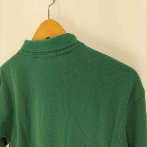 ポロバイラルフローレン Polo by RALPH LAUREN ポニー 刺繍 ポリ コットン L/S ポロシャツ メンズ import:S