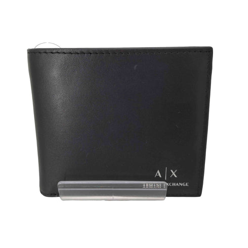 アルマーニエクスチェンジ ARMANI EXCHANGE ロゴ刻印 牛革 レザー 二つ折り財布 メンズ