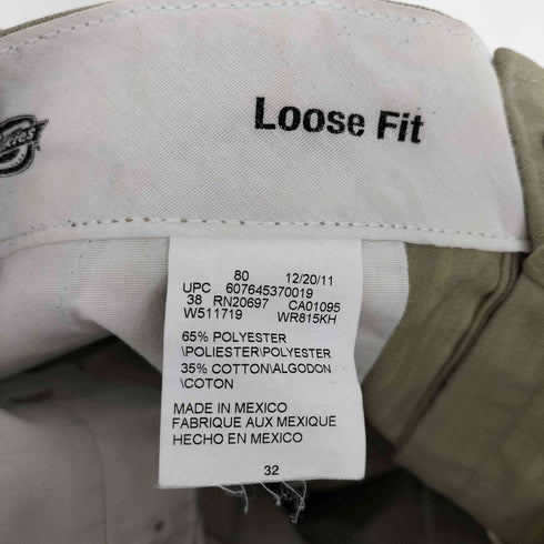 ディッキーズ Dickies メキシコ製 LOOSE FIT シャドーストライプ チノ ショーツ ショート パンツ メンズ US:32-33