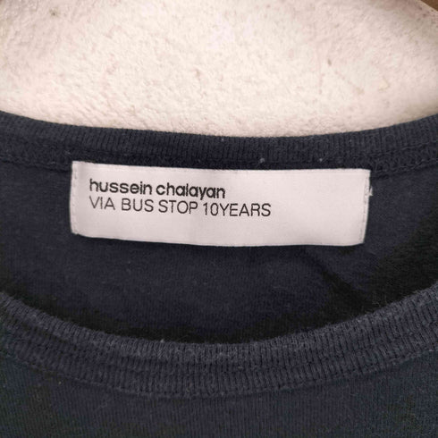 HUSSEIN CHALAYAN VIA BUS STOP 10YEARS S/S TEE import レディース FREE