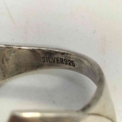 ハートモチーフ ツイスト リング SILVER925 刻印 レディース 14号