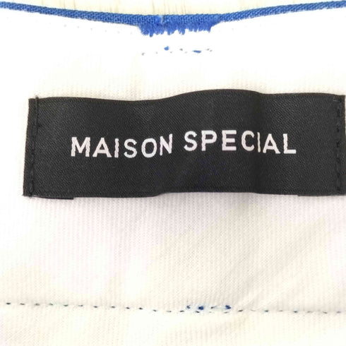 メゾンスペシャル MAISON SPECIAL ワイドカラースラックス レディース 36