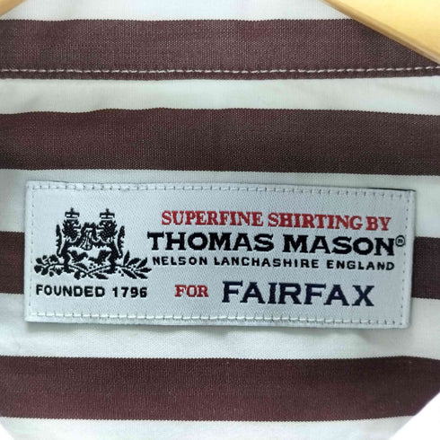 トーマスメイソンフォーフェアファクス THOMAS MASON for FAIRFAX ボタンダウンストライプシャツ メンズ JPN:M