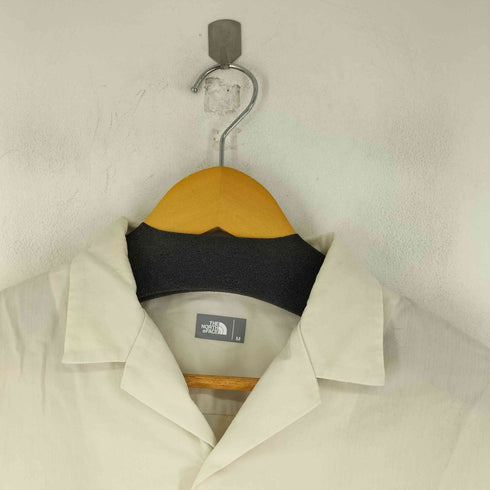 ザノースフェイス THE NORTH FACE SOM S/S OPEN SHIRT サイエンスオブショートスリーブオープンシャツ メンズ JPN:M