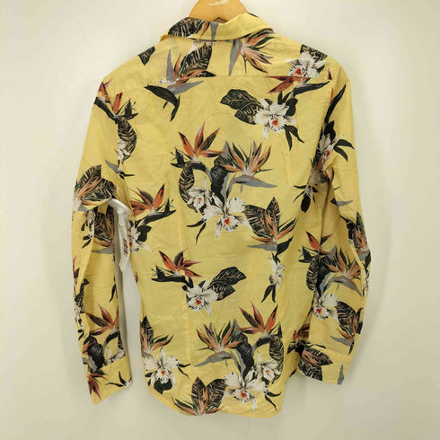 バグッタ Bagutta JOHNNY GALW フラワープリント L/S オープンカラー シャツ メンズ 15/38
