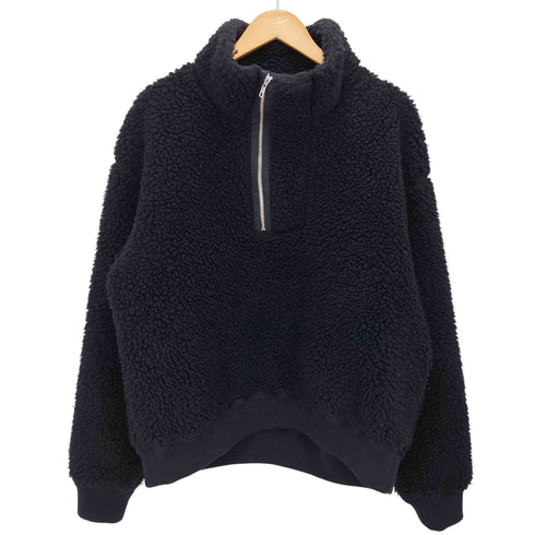 シーイー C.E 23AW HEAVY WOOL BOA HALF ZIP メンズ JPN:L