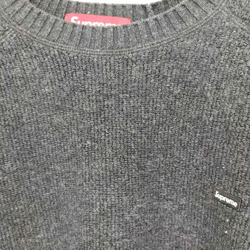シュプリーム Supreme 24AW Terry Small Box Sweater Black メンズ import:M