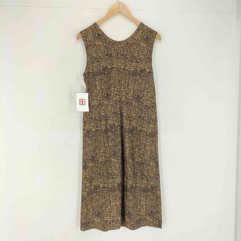 ズッカ ZUCCa 総柄 ノースリーブワンピース レディース JPN:M