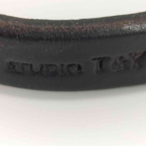 STUDIO T&Y スカルデザインバングル メンズ