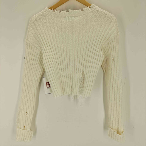 メゾンスペシャル MAISON SPECIAL Slab Distressed Effect Knitwear レディース FREE