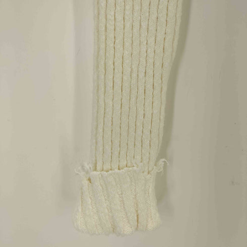 メゾンスペシャル MAISON SPECIAL Slab Distressed Effect Knitwear レディース FREE