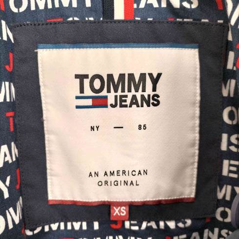 トミージーンズ tommy jeans ワンポイント刺繍 エポレット ハーフコート ジャケット メンズ import:XS