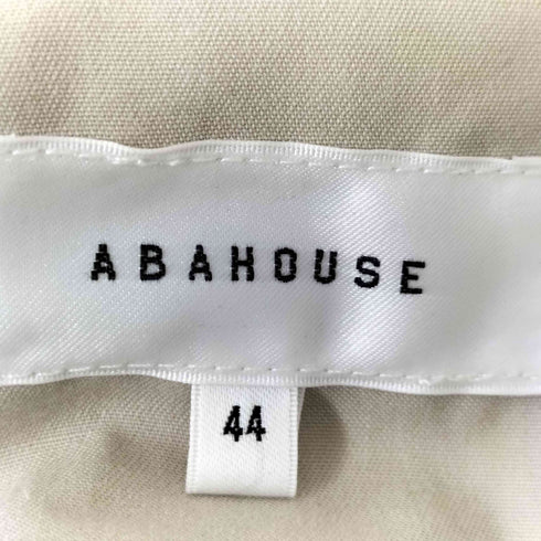 アバハウス ABAHOUSE 2タック コットントラウザーズ / ワイドパンツ メンズ 44