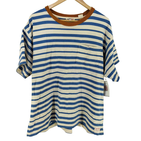 リーバイスレッド Levis RED 片ポケット ボーダー Tシャツ メンズ import:XL