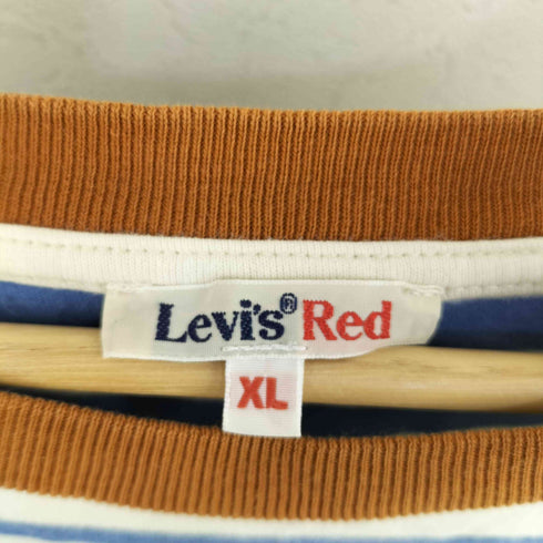 リーバイスレッド Levis RED 片ポケット ボーダー Tシャツ メンズ import:XL