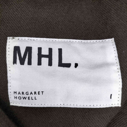 エムエイチエル MHL. ウールコットン ドリル地 ビッグポケット スカート レディース JPN:1