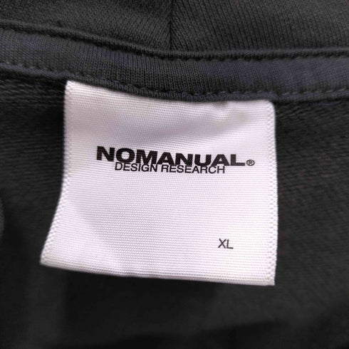 ノーマニュアル NOMANUAL プルオーバーパーカー メンズ JPN:XL