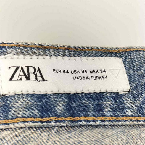 ザラ ZARA GULLI DENIM BERMUDA SHORTIK ジップフライ デニムショーツ ジョーツ メンズ 34