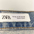 ザラ ZARA GULLI DENIM BERMUDA SHORTIK ジップフライ デニムショーツ ジョーツ メンズ 34