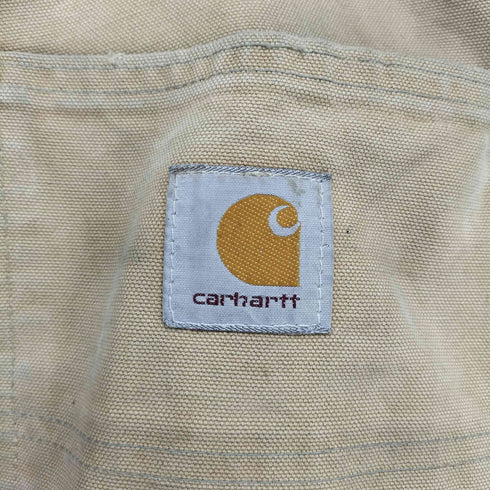 カーハート Carhartt 90s MADE IN USA ダック地 ダブルニーワークパンツ メンズ 42×32
