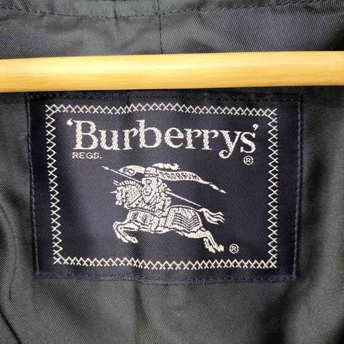 バーバリーズ BURBERRYS 裏地チェック ステンカラーコート メンズ