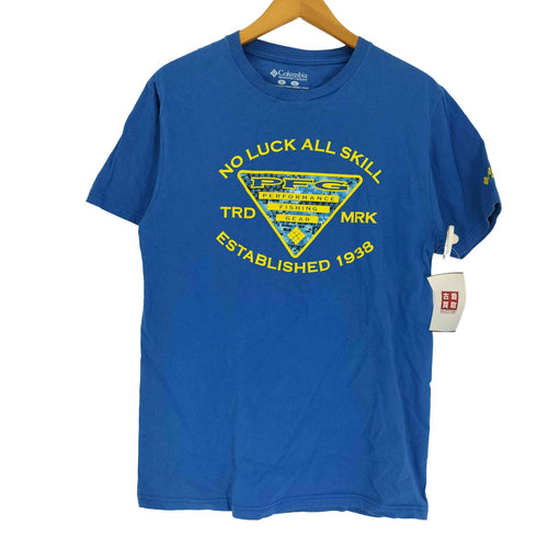 コロンビア Columbia メキシコ製 PFG NO LUCK SKILL TRD MRK プリント S/S Tシャツ メンズ import:M