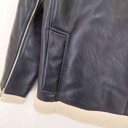 アダムエロペ Adam et Rope 23AW フェイクムートンジャケット レディース FREE